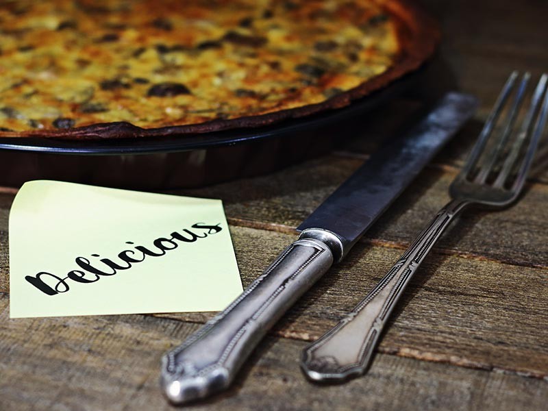 Pizza-Quiche
